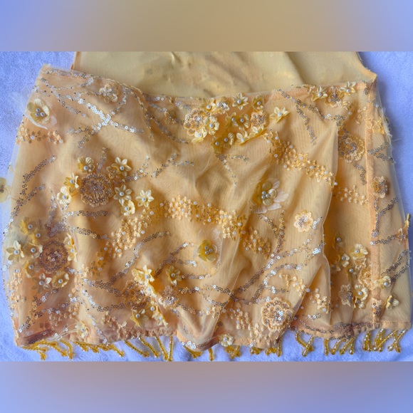 Jaded London Yellow Backless Dress - Picture 6 of 7